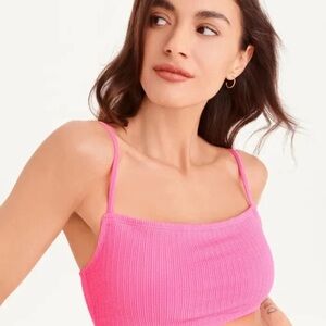 DKNY Pink Bikini Top
